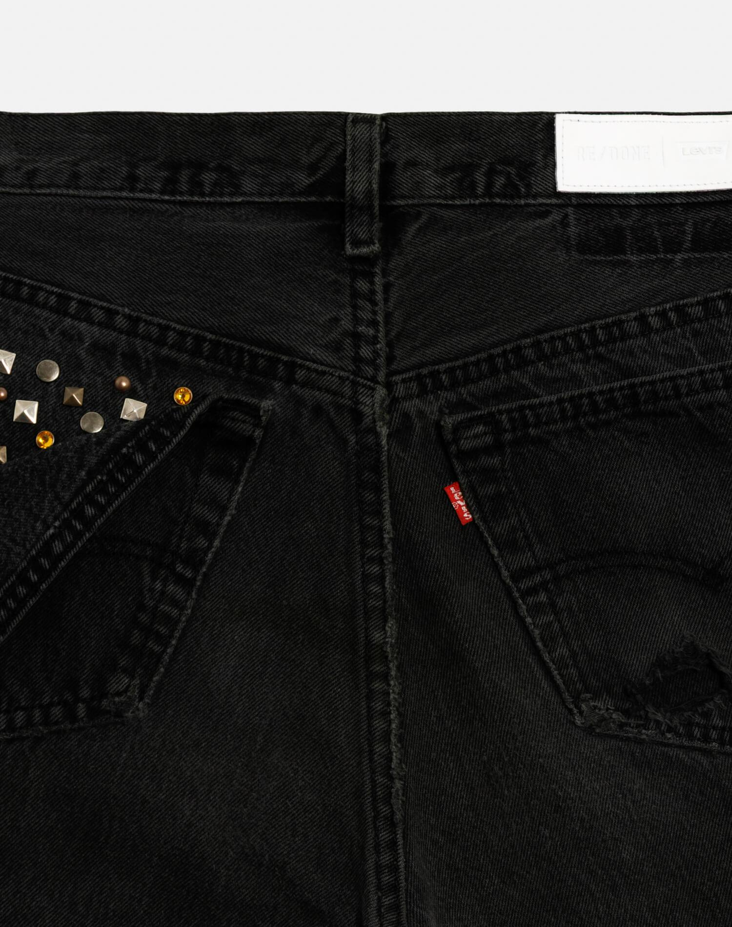 Levi's Multi Stud Boyfriend Jean - Black Multi Stud Product Image