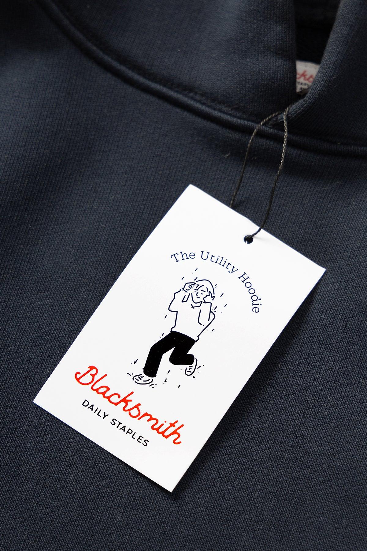 Blacksmith - 750GSM Utility Hoodie - Navy Product Image