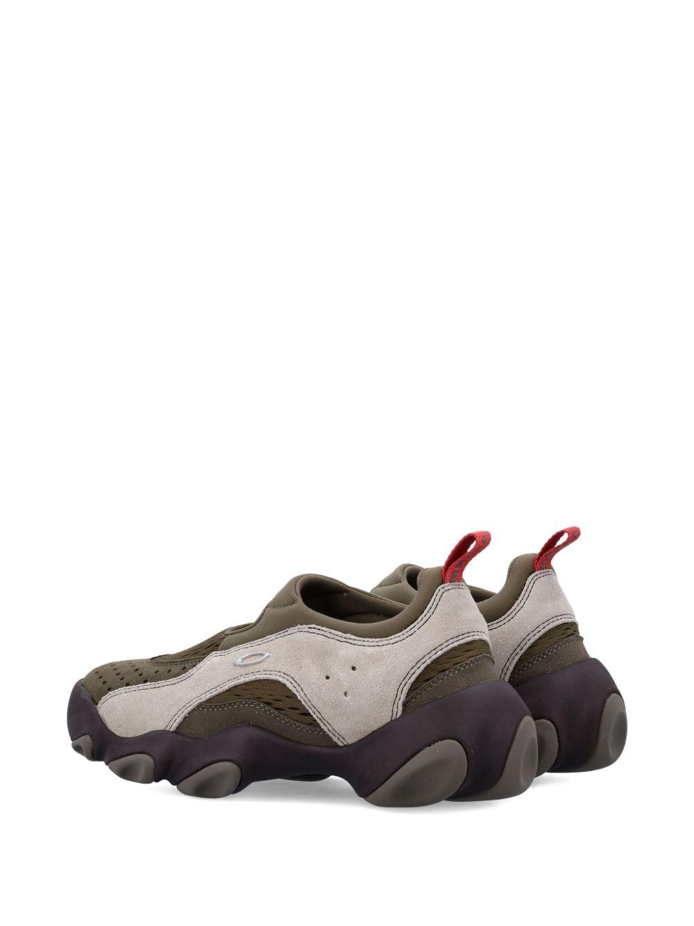 Flesh mesh-panelled slip-on sneakers Product Image