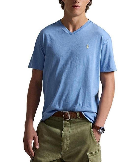 Polo Ralph Lauren Classic Fit Short Sleeve V-Neck T-Shirt Product Image
