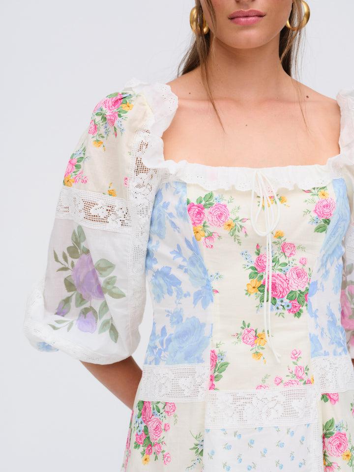 Evelina Mini Dress — Multi Product Image