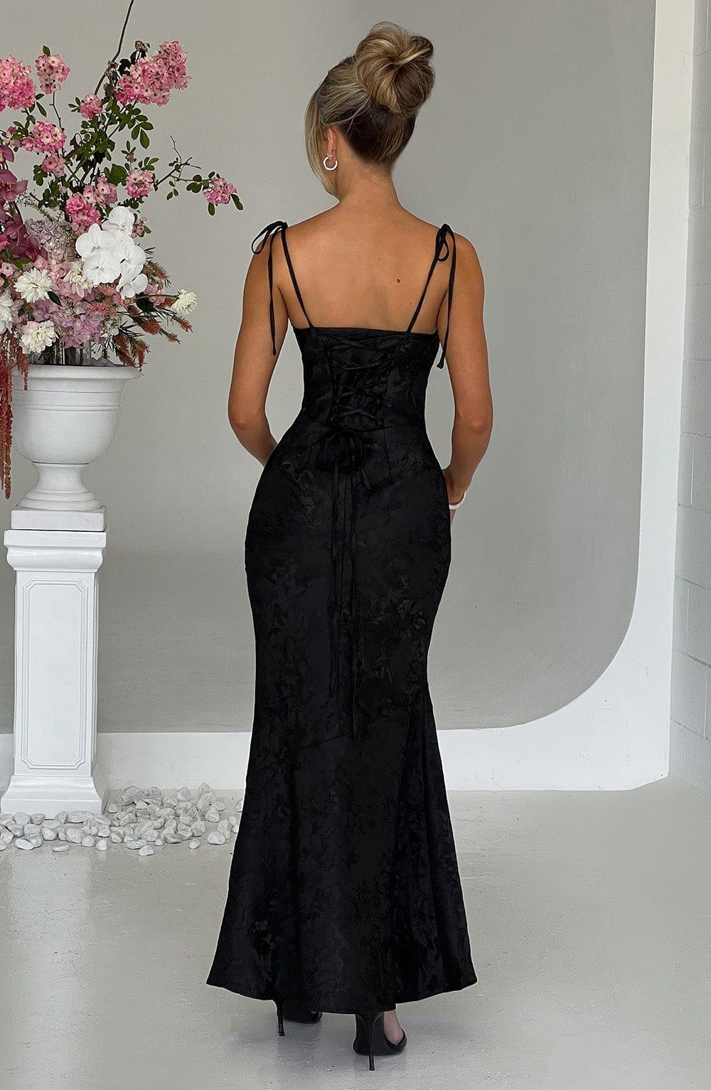 Whitney Maxi Dress - Black Product Image