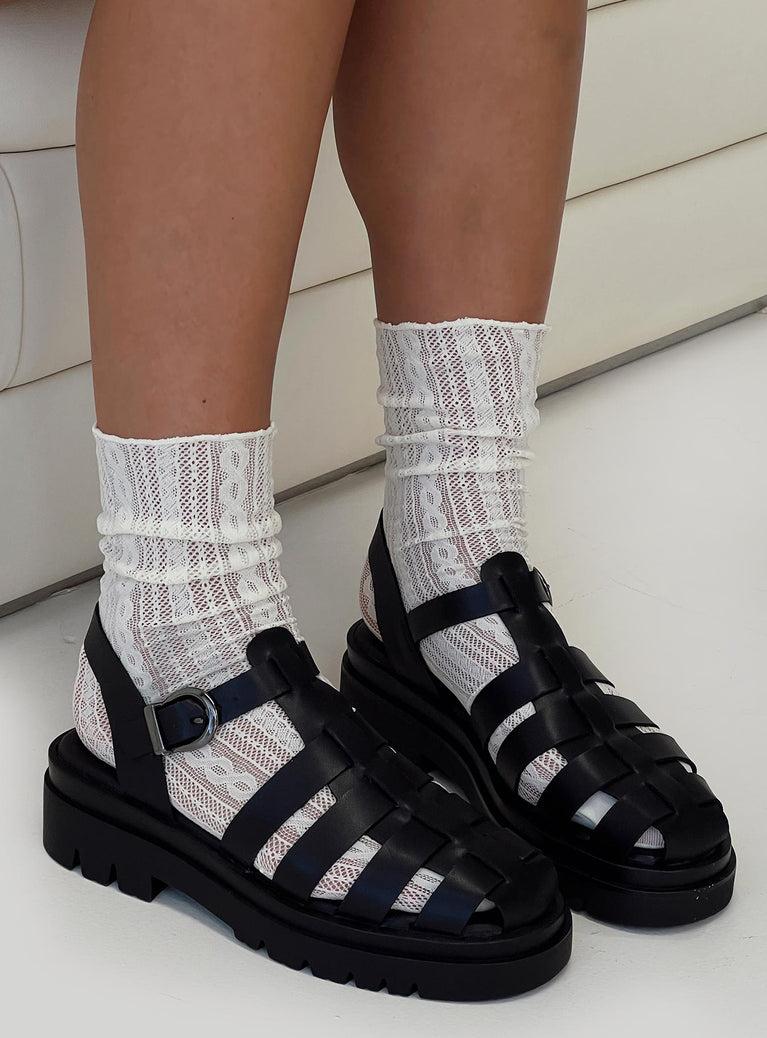 Ryland Sandals Black Product Image