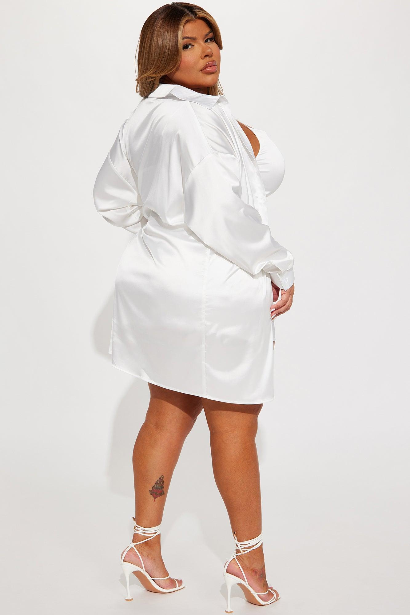 Stella Mini Dress Set - White Product Image