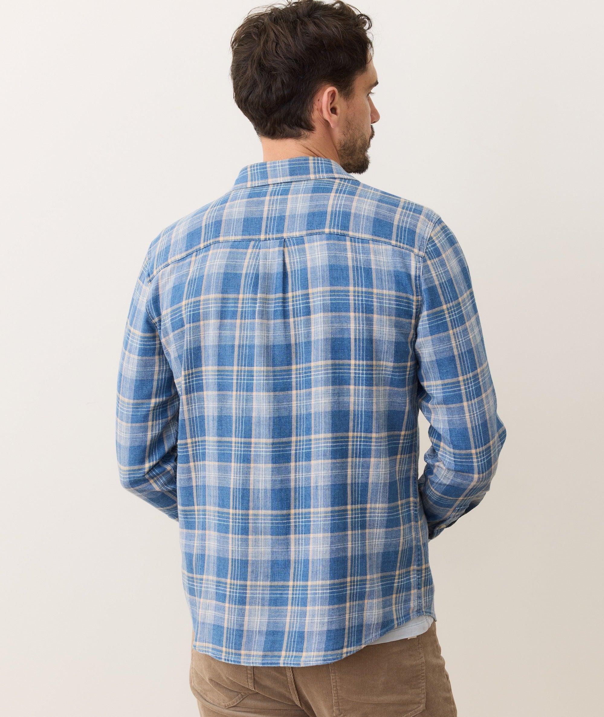 Stretch Selvage Long Sleeve Shirt Product Image