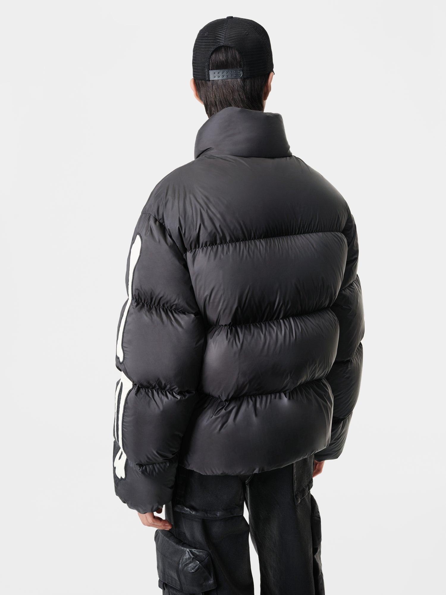 BONES DOWN JACKET - Black Male Product Image