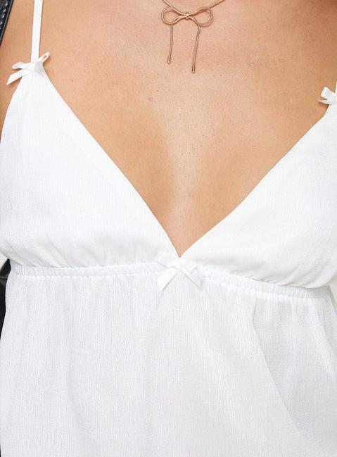 Missoura Top White Product Image