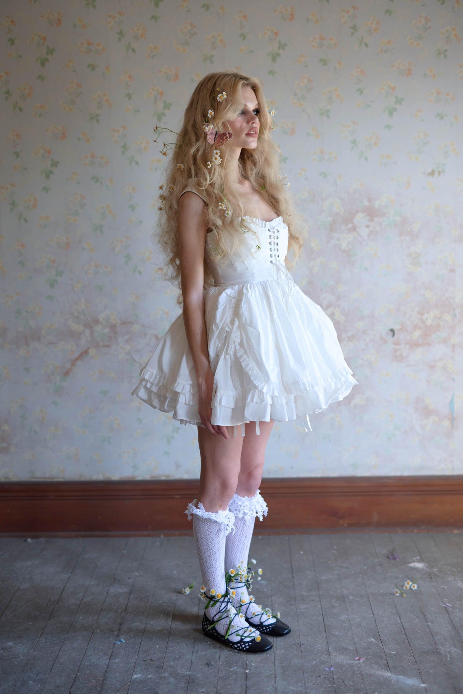 The Ivory Little Lamb Dress Product Image