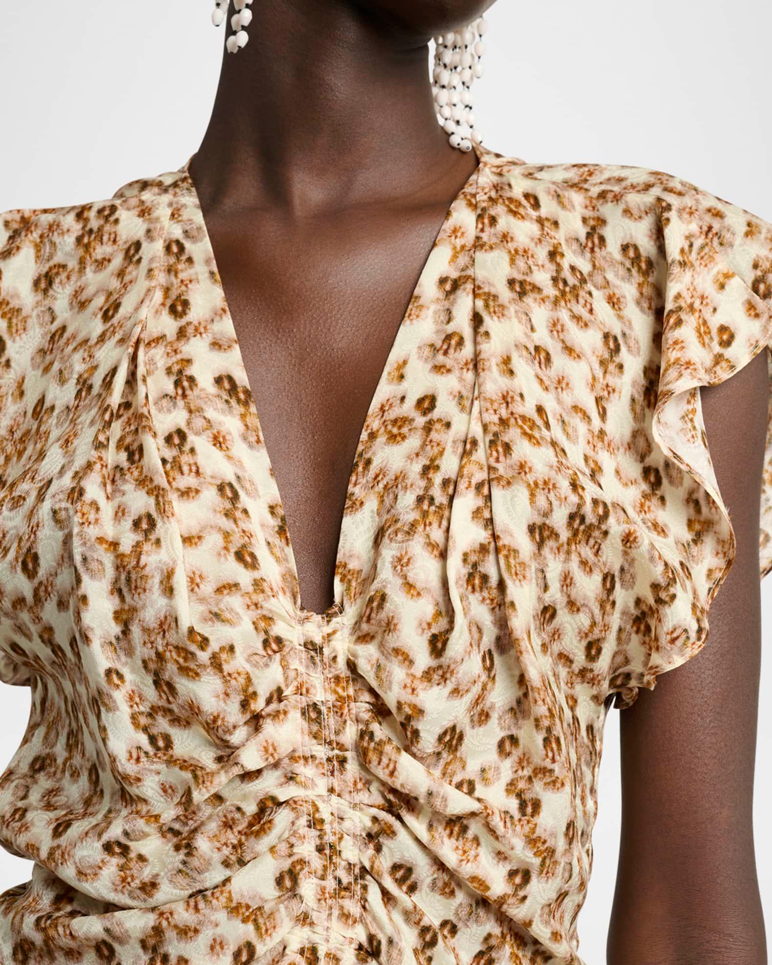 Lonea Ruched Short-Sleeve Top Product Image