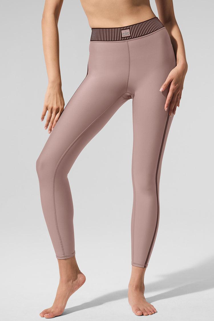 Airlift High-Waist 7/8 Line Up Legging - Taupe Female Product Image