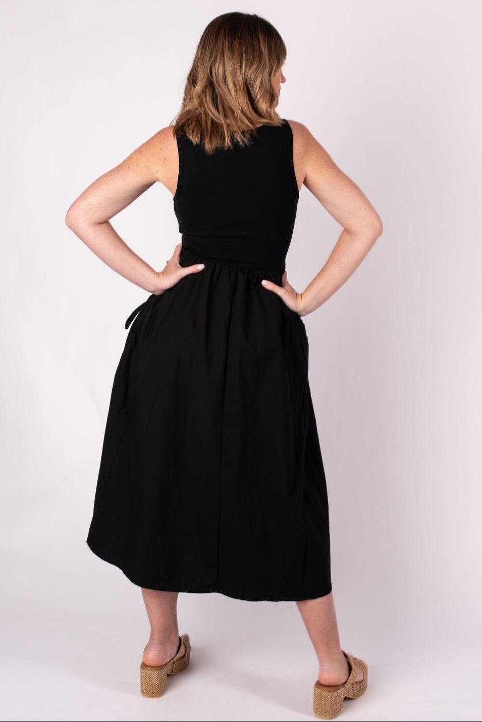 Faith Sleeveless Midi Dress Product Image