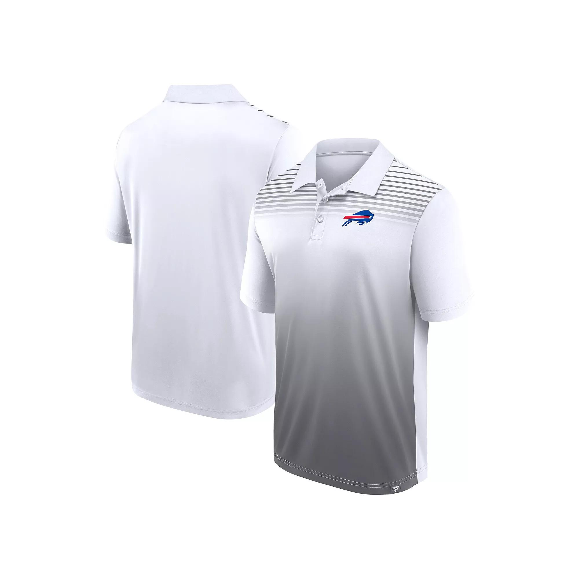 Men's White/Gray Green Bay Packers Sandlot Game Polo,  Product Image