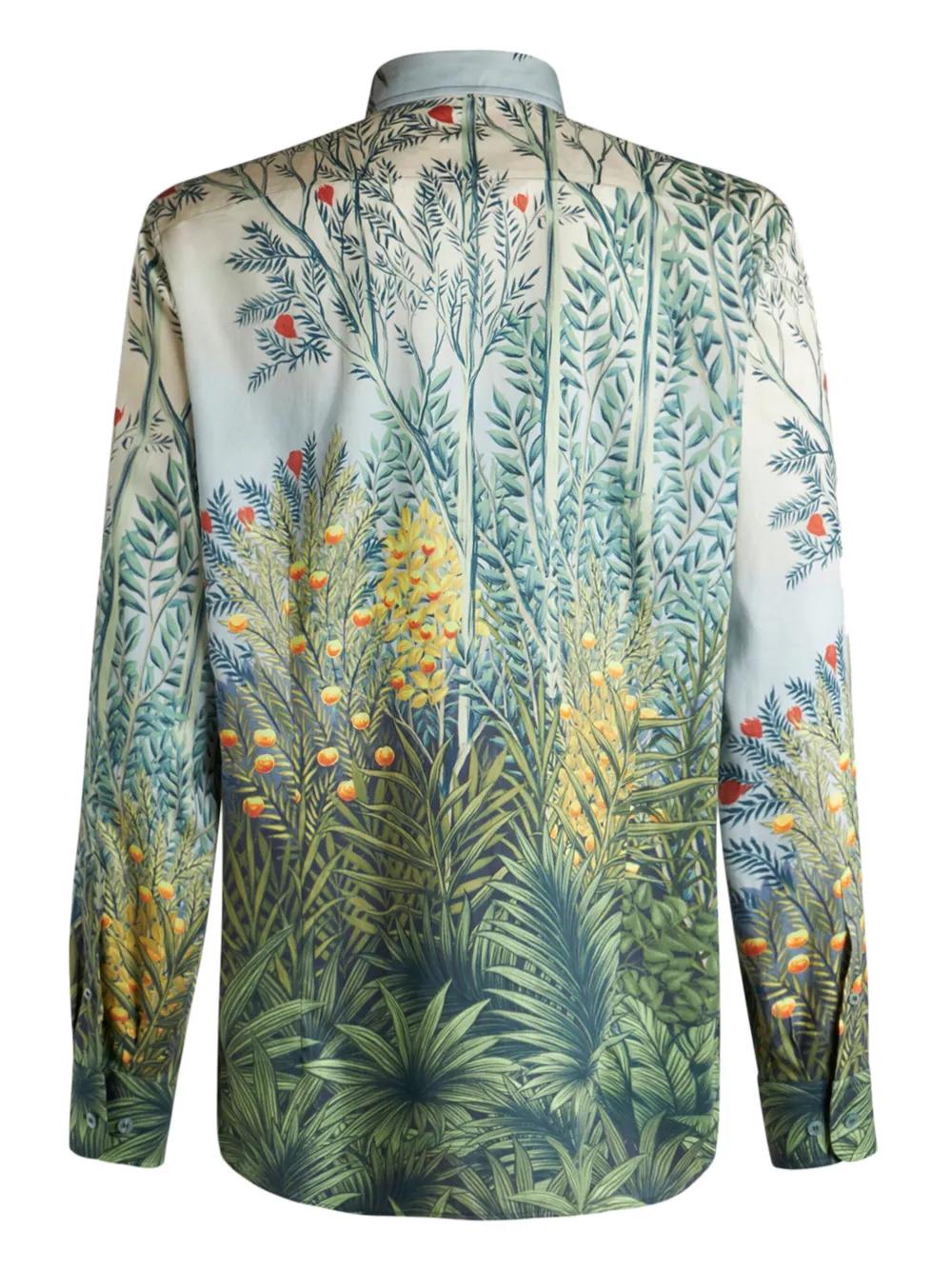 printed cotton shirt Product Image