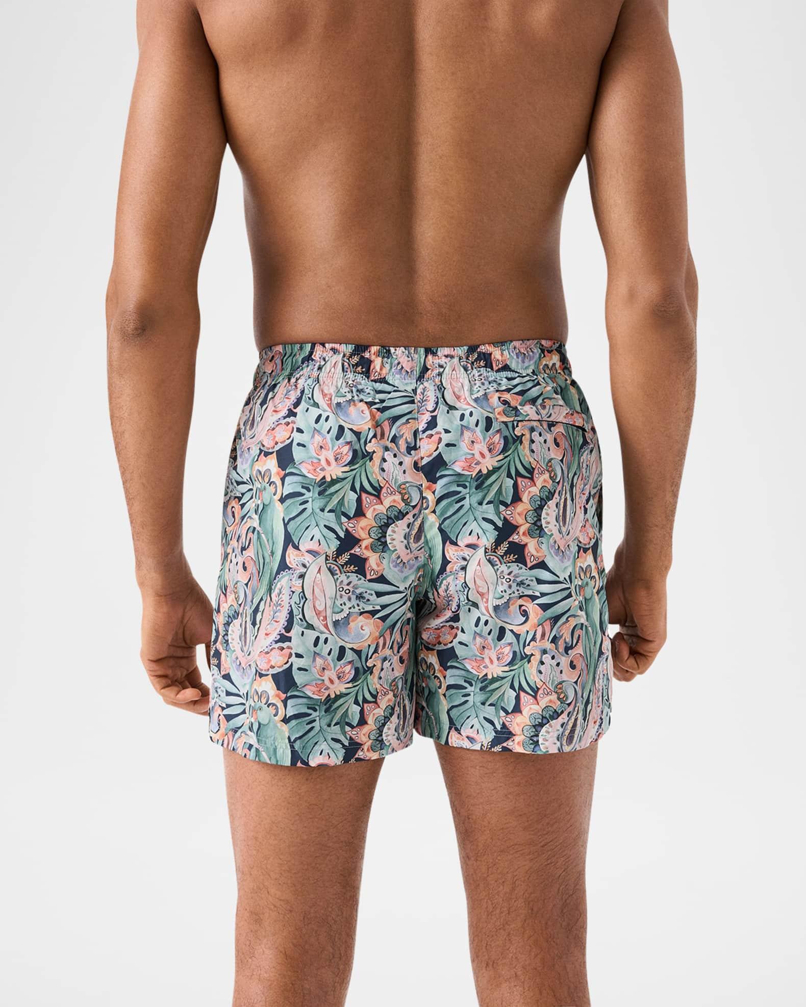 Men's Floral Swim Trunks Product Image