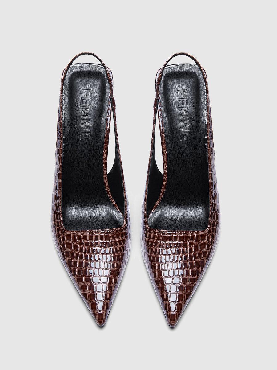 G63 Slingback - Exotic Coco Product Image