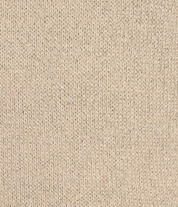 Charlie B. Lurex Knit Metallic V-Neck Sleeveless Cami Product Image