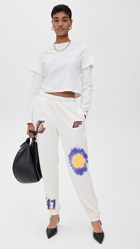 DANNIJOPRO Lakers Bullseye Sweatpants | Shopbop Product Image
