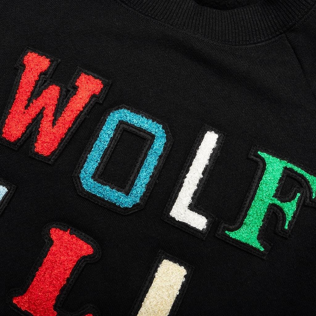 Wolf Sweatshirt - Black Male Product Image