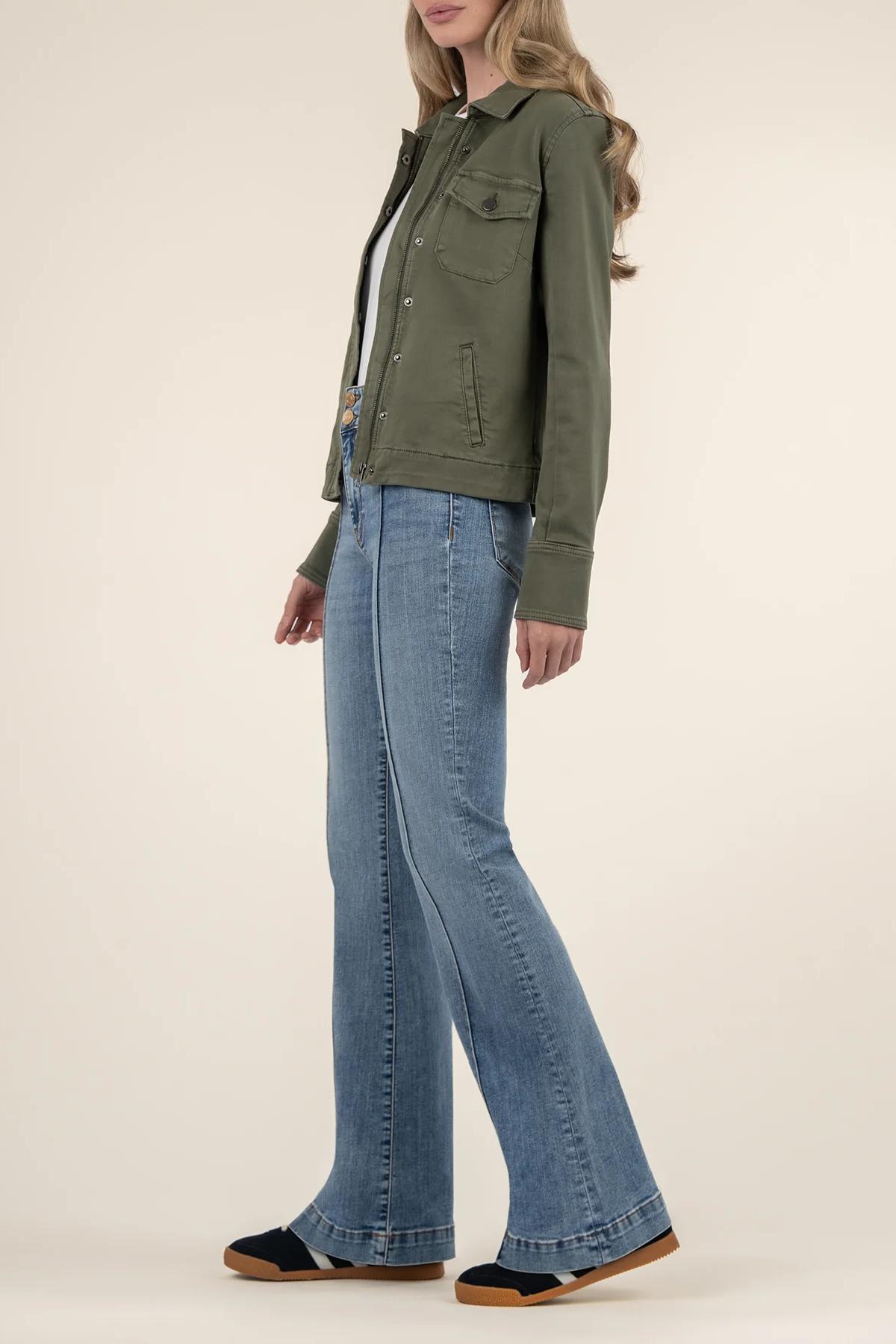 Amanda Boxy Jacket- Tree Product Image