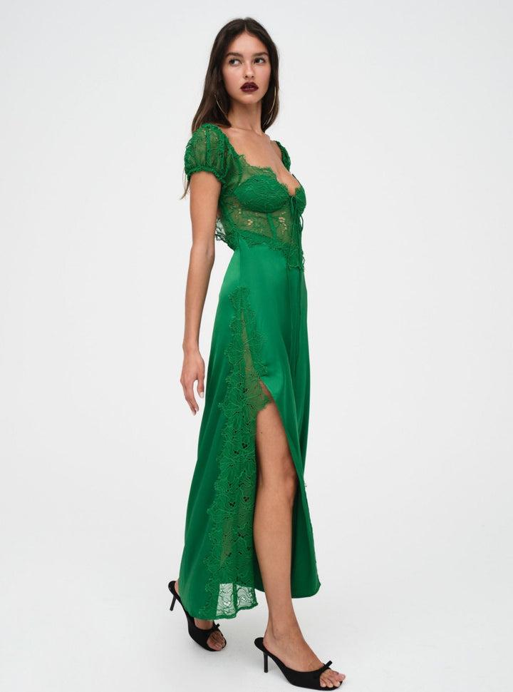 Casey Maxi Dress — Green Product Image