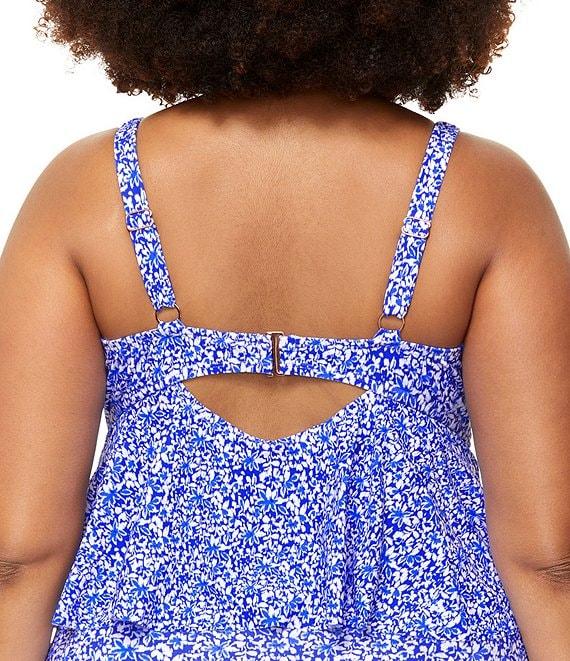 Raisins Curve Plus Size Amalfi Coast Island High Waist Swim Bottom Product Image