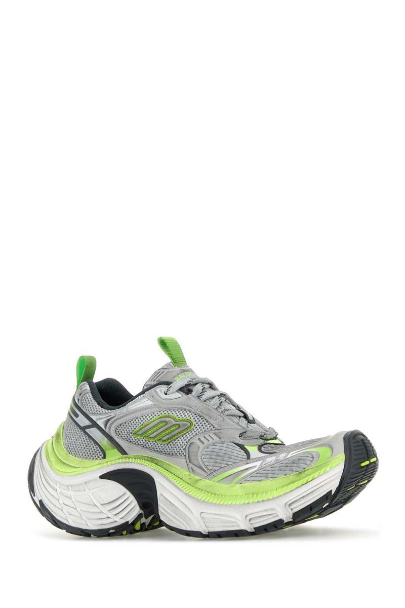 BALENCIAGA Multicolor Mesh And Rubber 6xl Sneakers In Multicolour Product Image