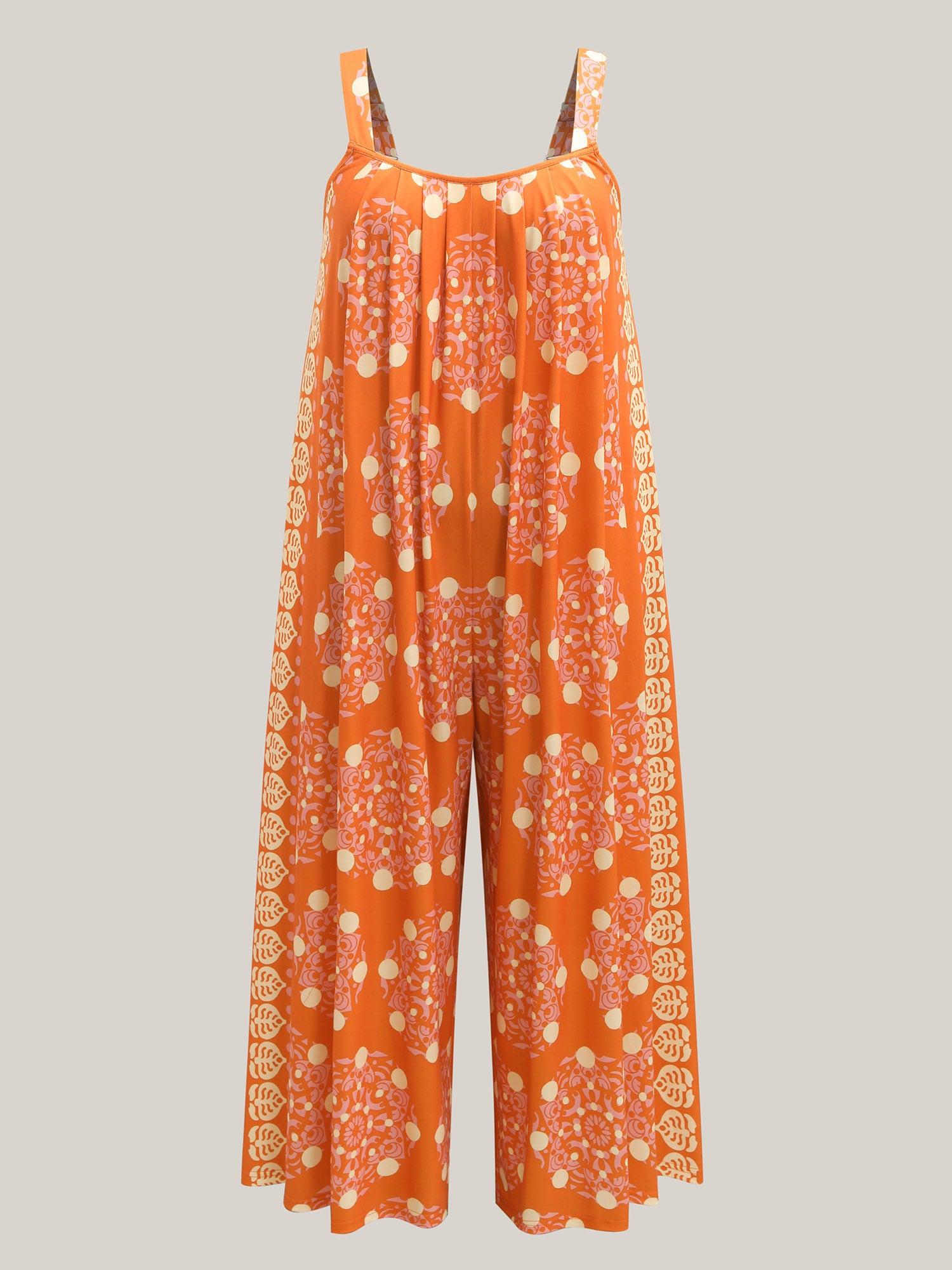 Sunkissed Stretchy Adjustable Strap Jumpsuit Female Product Image