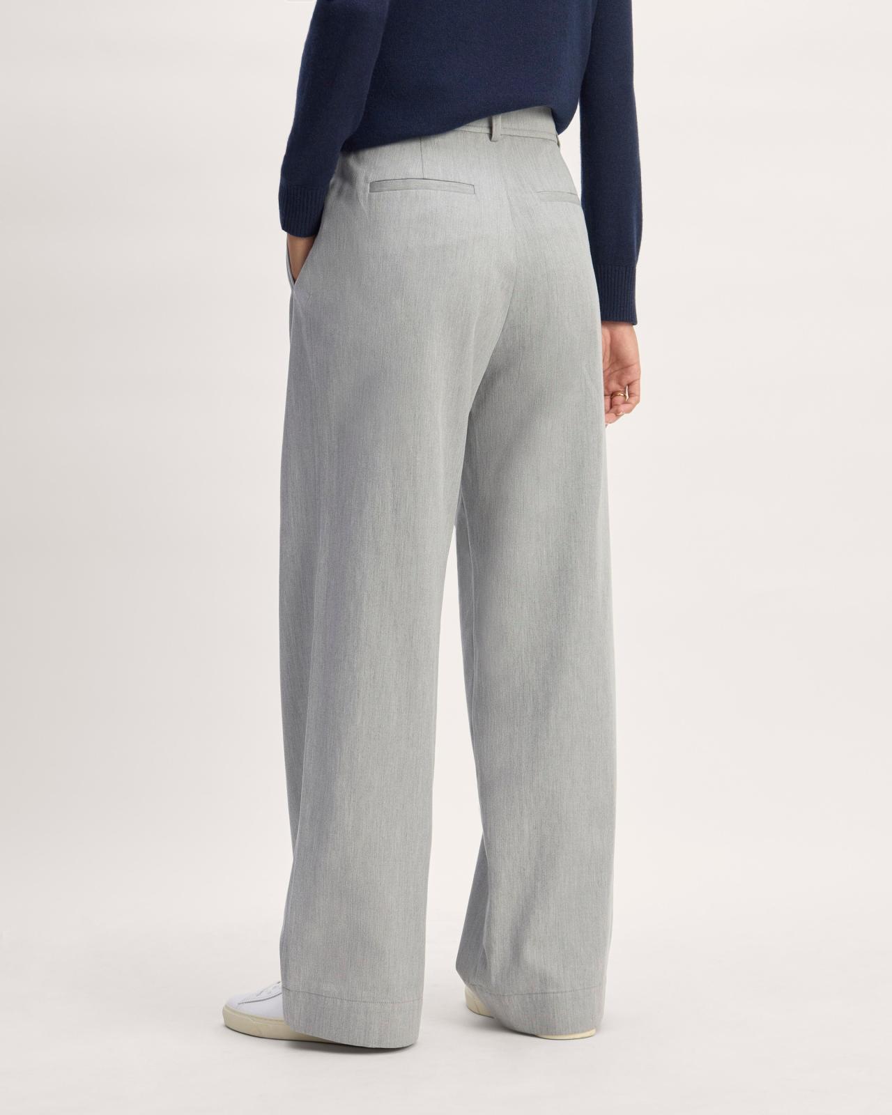 The Draper Pleated Pant in Buttersmooth Product Image