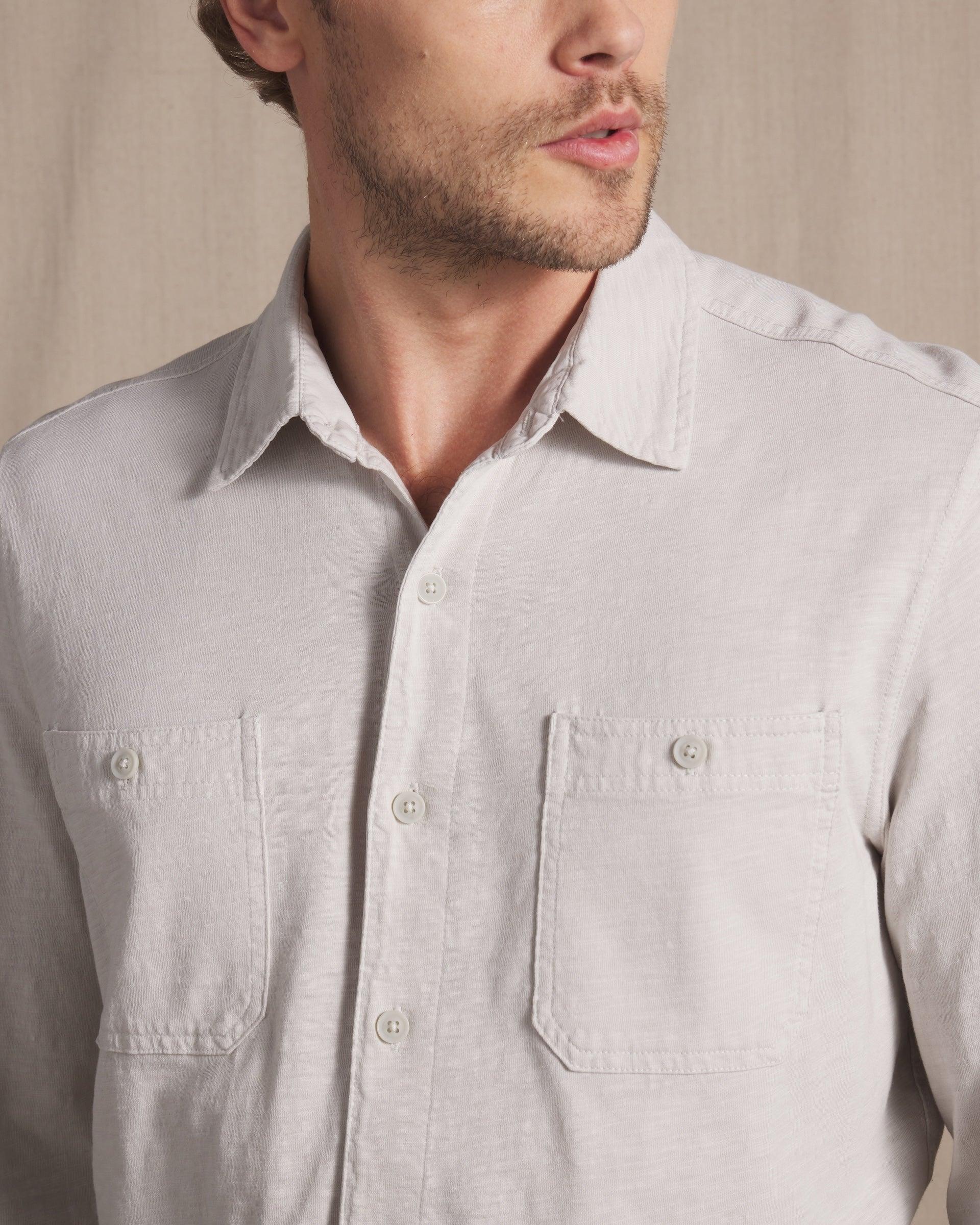 Flex Everyday Knit Shirt - Faded Gray Product Image