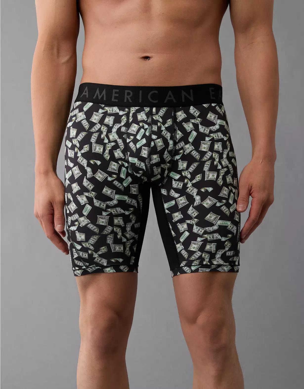 AEO Men's Space Dye 8" Flex Boxer Brief Product Image