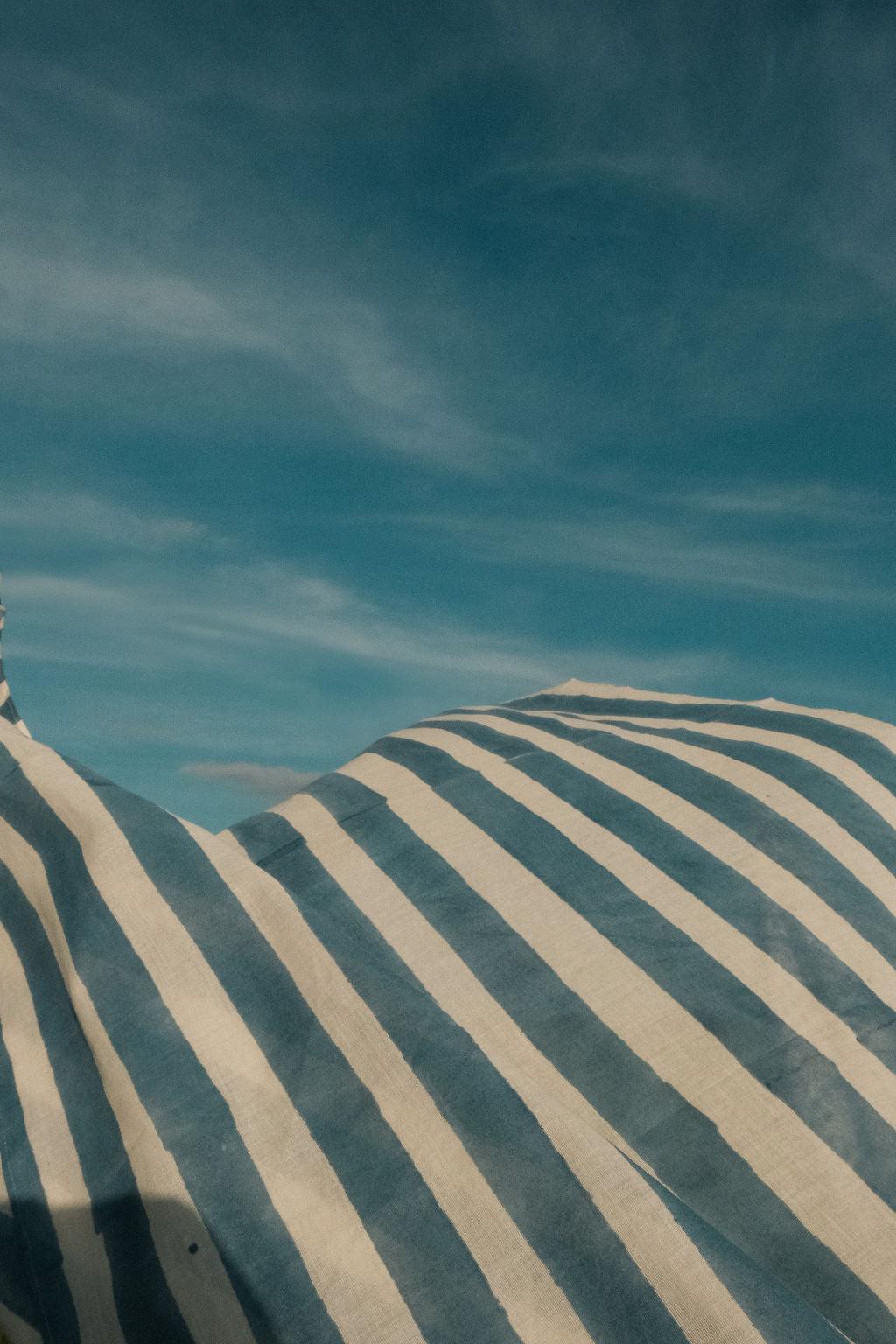 Blue-Striped Mary Bandana Product Image