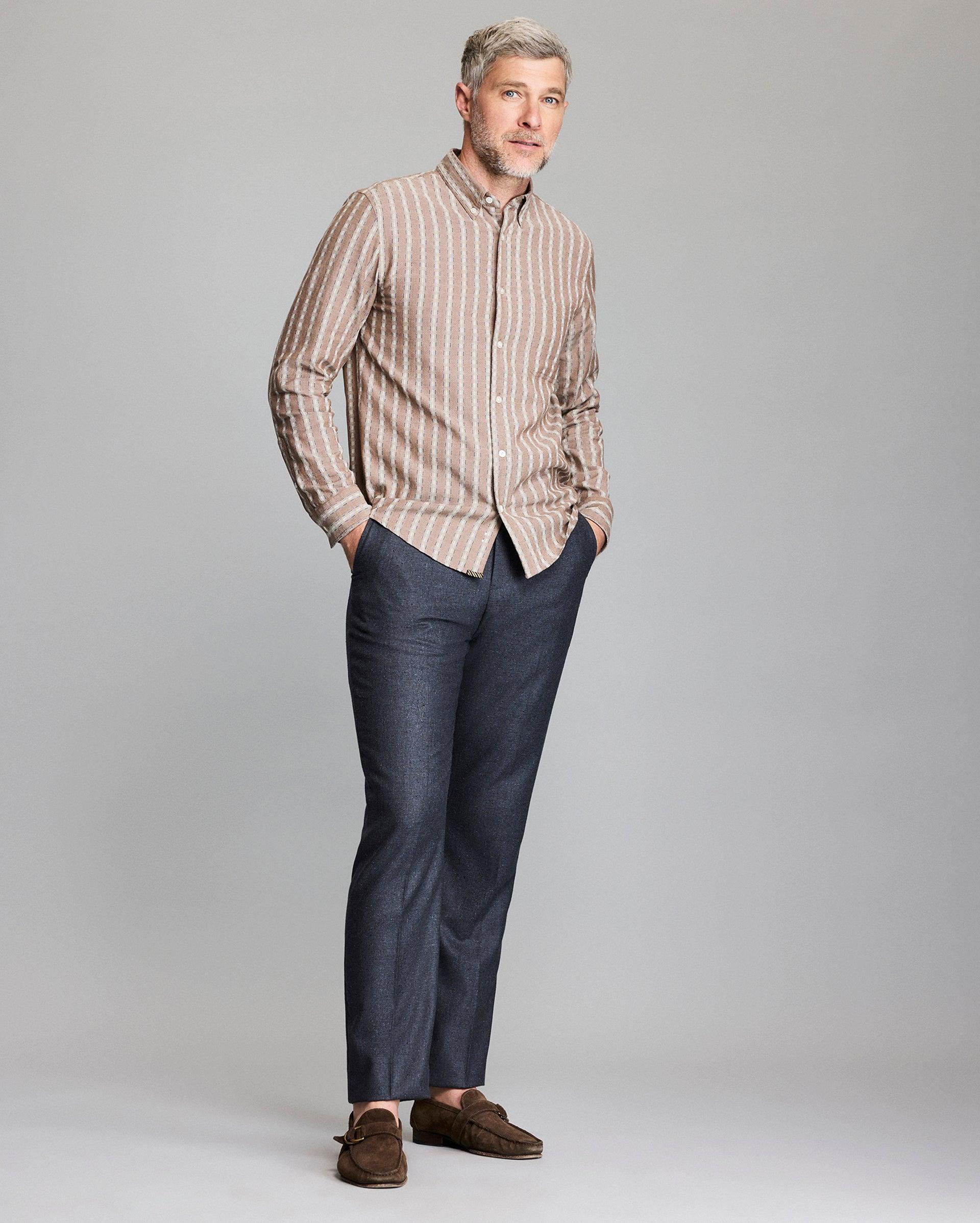 Dobby Stripe Tuscumbia Shirt Button Down -  Product Image