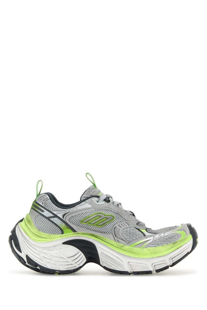 BALENCIAGA Multicolor Mesh And Rubber 6xl Sneakers In Multicolour Product Image