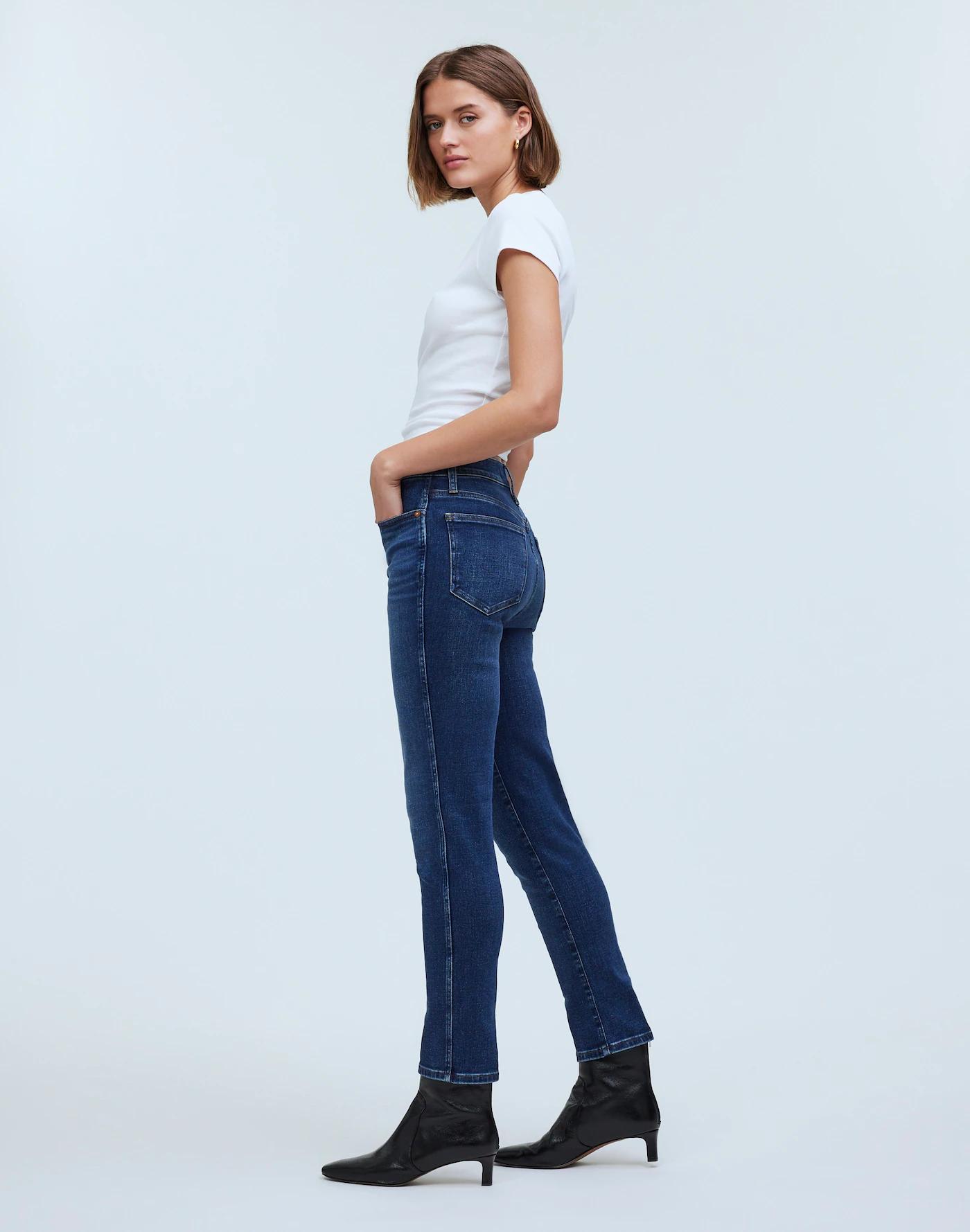 Petite Stovepipe Jeans Product Image