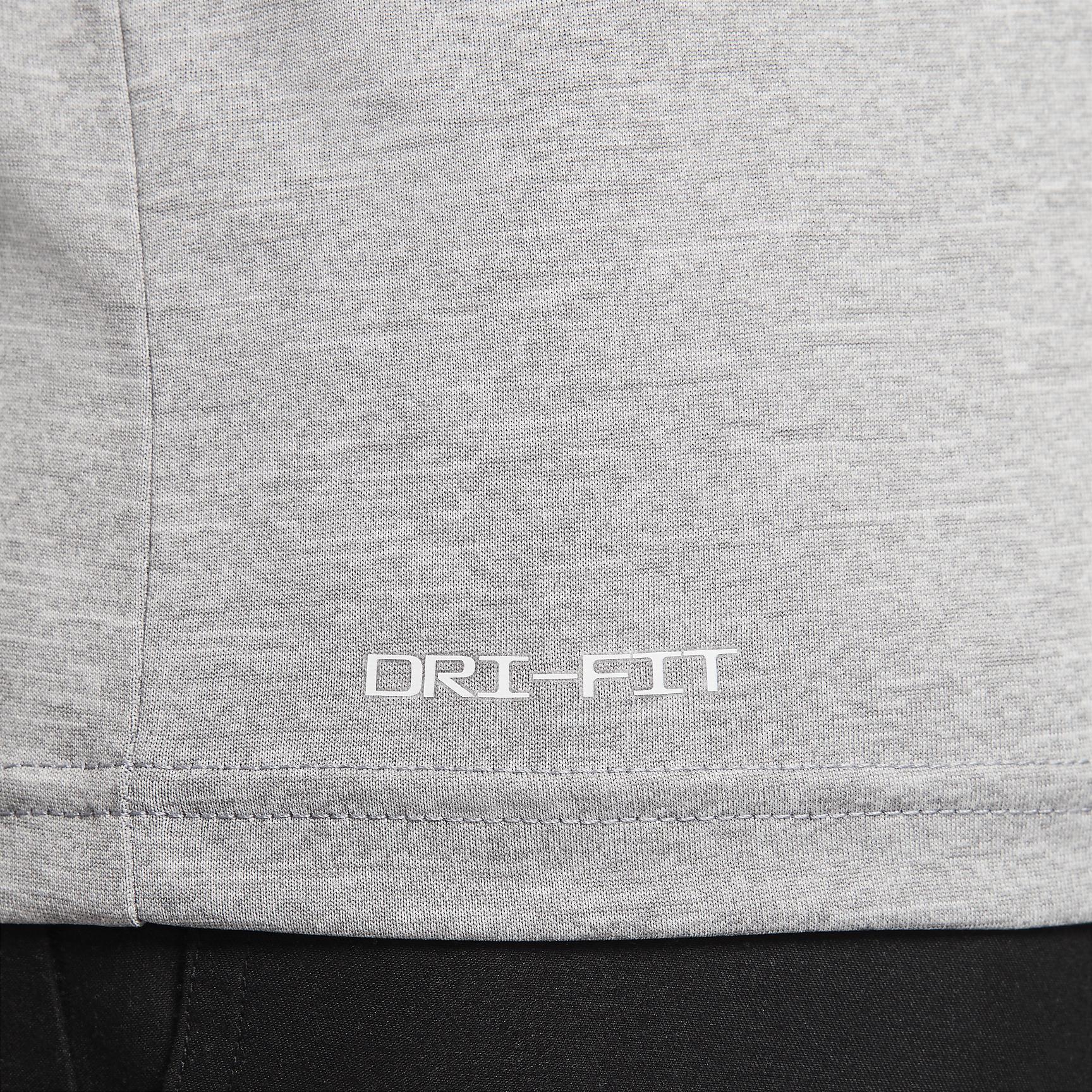 Nike Mens Heathered Short-Sleeve Hydroguard Swim Shirt | NESSA589-090 Product Image