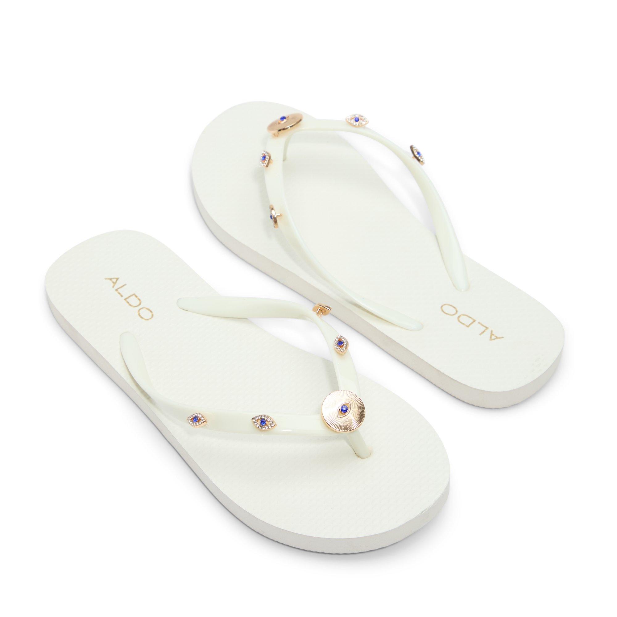 Edajan Black/Gold Multi Women's Jelly Sandals & Flip Flops | ALDO US Product Image