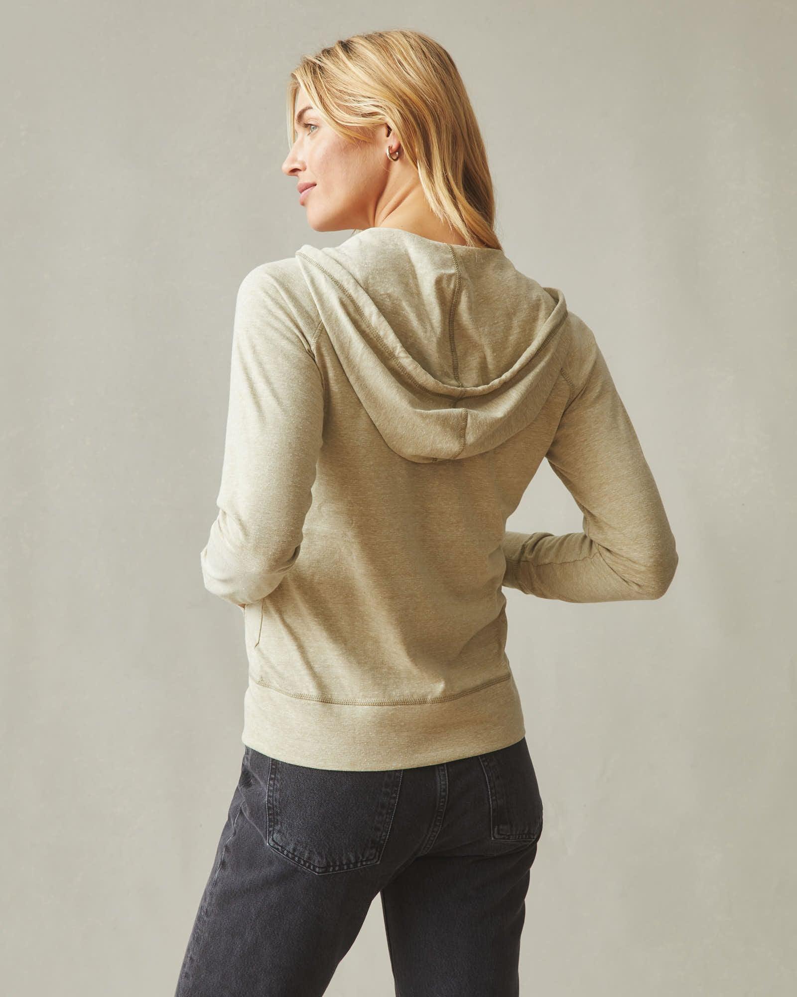Women's Lightweight Full Zip - Buckwheat Heather Product Image