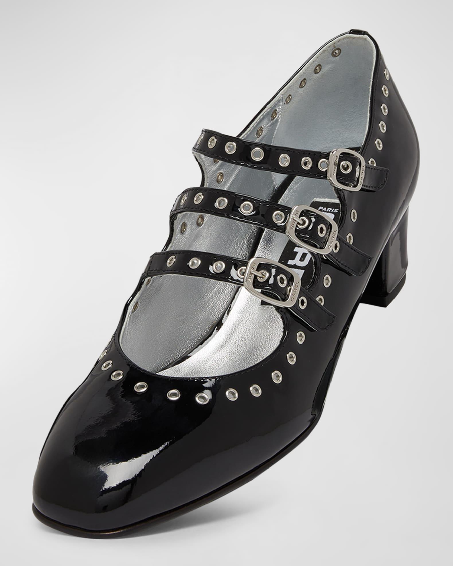 Camden Grommet Patent Mary Jane Pumps Product Image