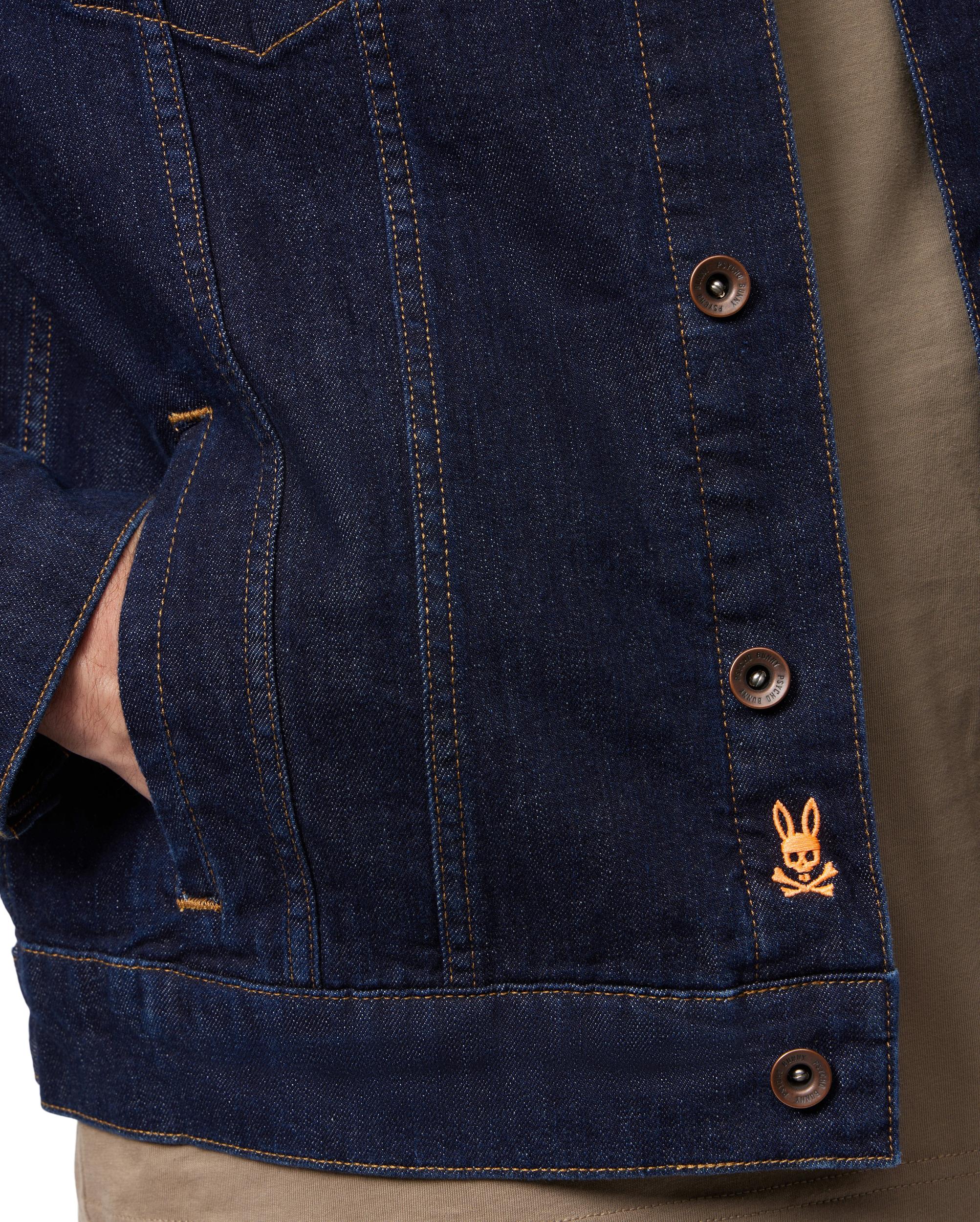 MENS PATHE DENIM JACKET - B6J741X1CO Male Product Image