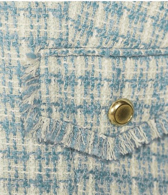 Preston & York Joan Tweed Pencil Lined Skirt Product Image