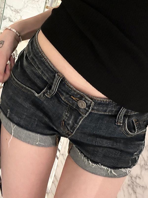 American Vintage High Street Denim Shorts Product Image