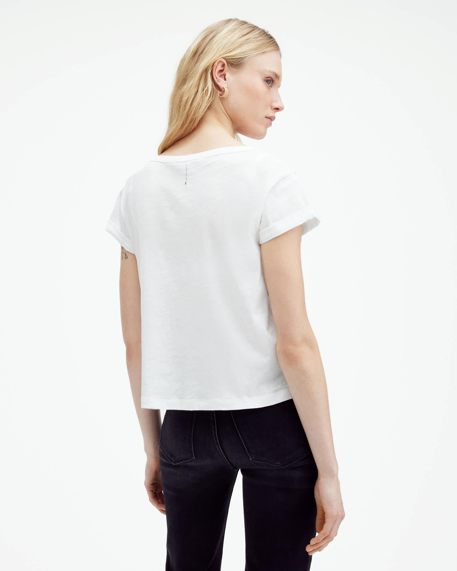Anna V-Neck Short Sleeve T-Shirt Product Image