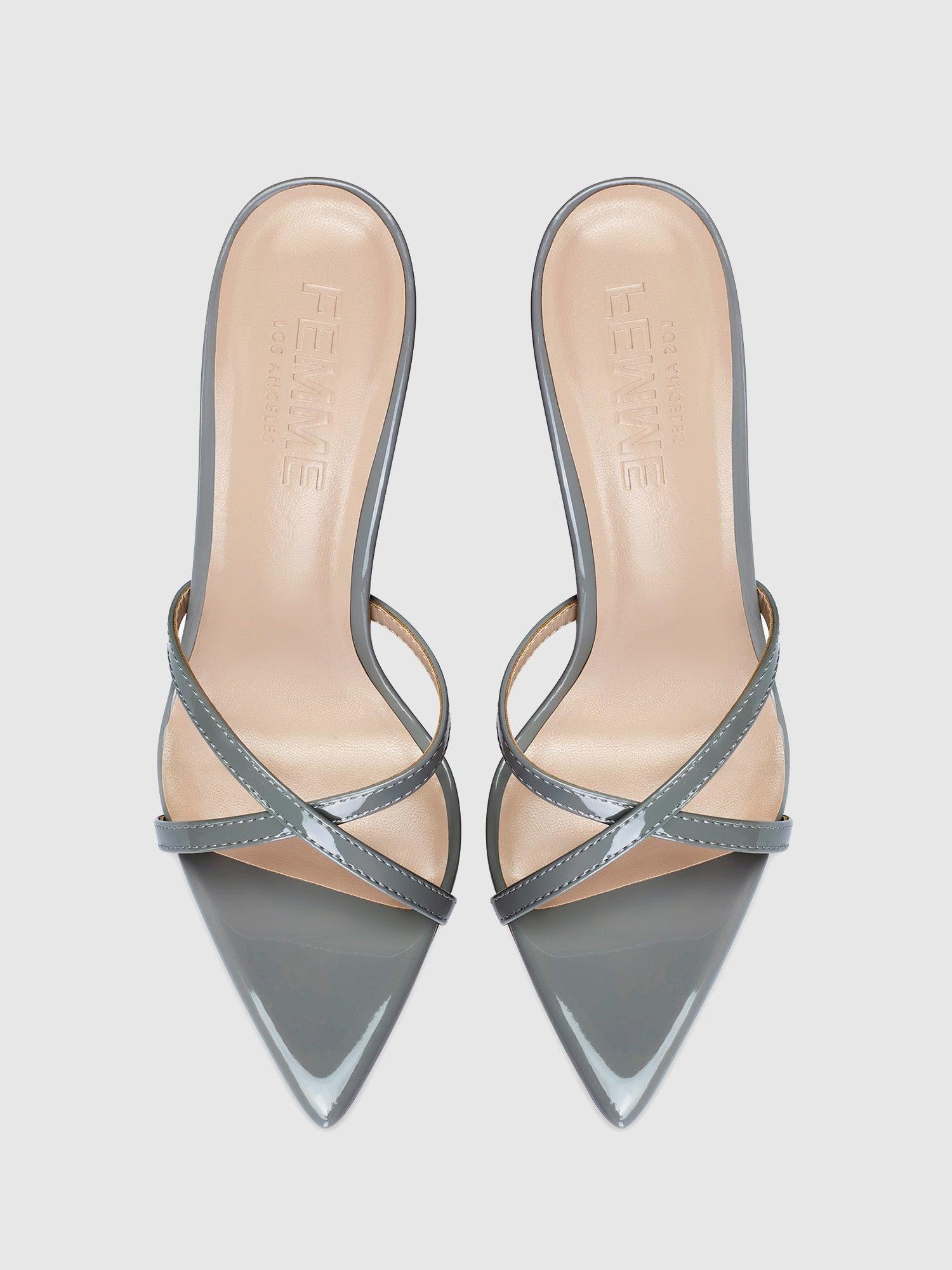 Donatella Mule - Grey Product Image