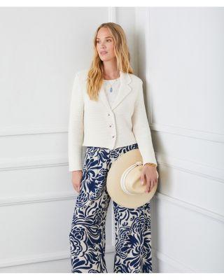 Button Up Blazer Sweater Product Image