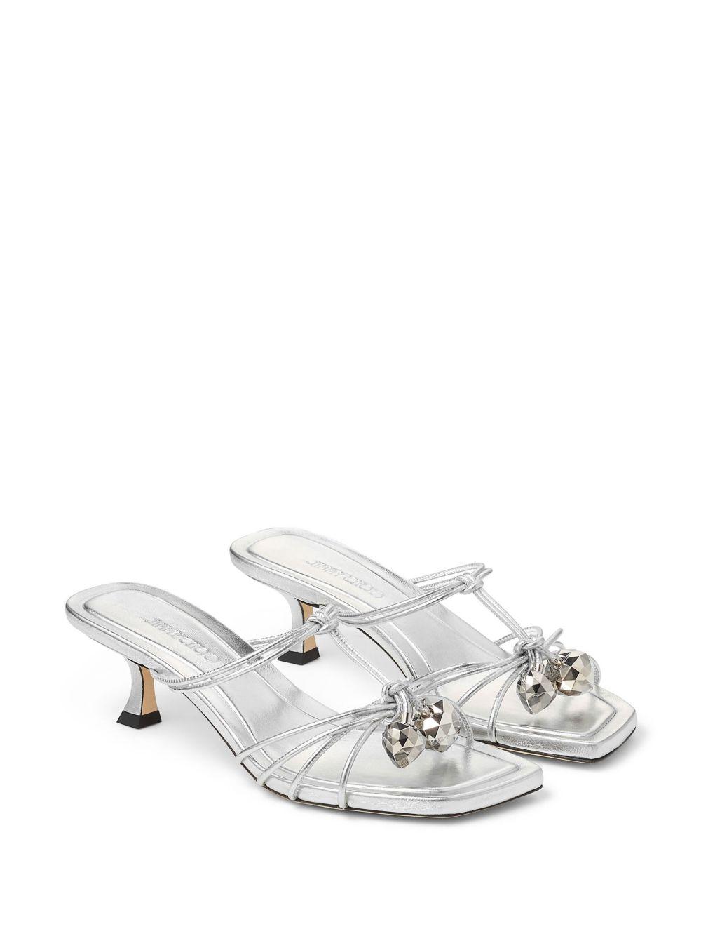 Jemma 50mm leather sandals Product Image