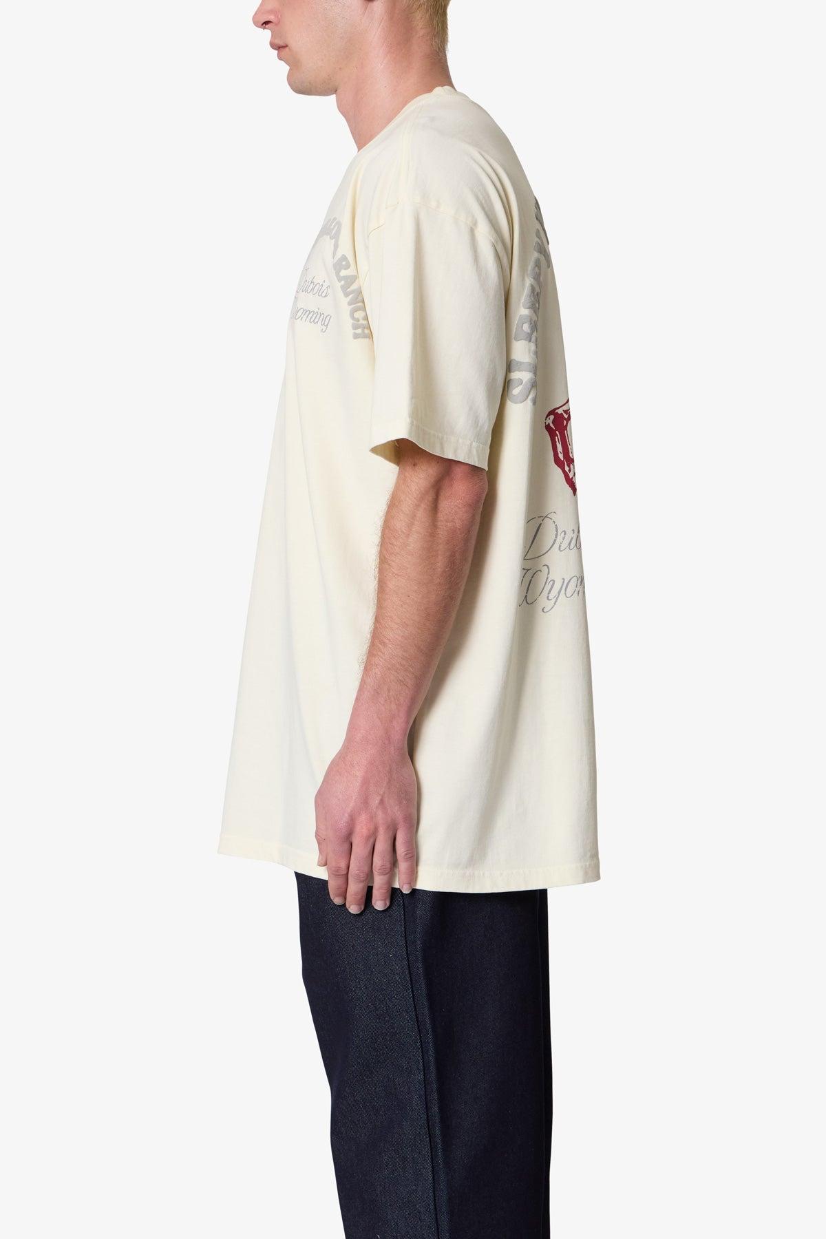 Rearing Horse Tee - Off White Product Image