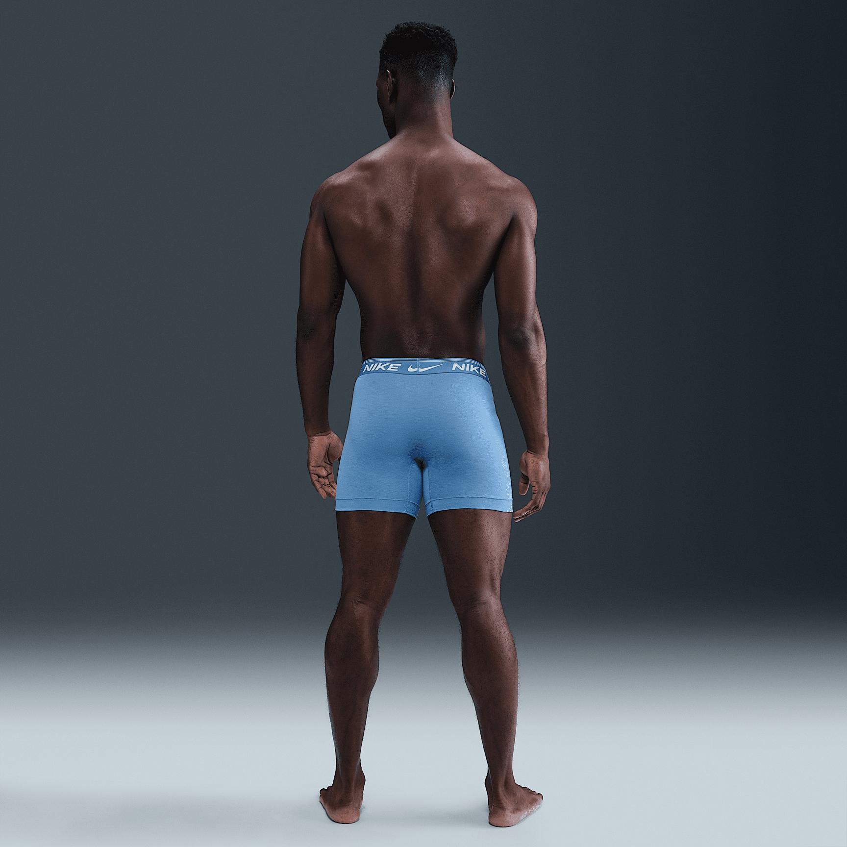 Nike Mens Dri-FIT Ultra Comfort Boxer Briefs (3-Pack) | KE1257-421 Product Image