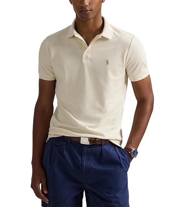 Polo Ralph Lauren Classic Fit Stretch Mesh Short Sleeve Polo Shirt Product Image