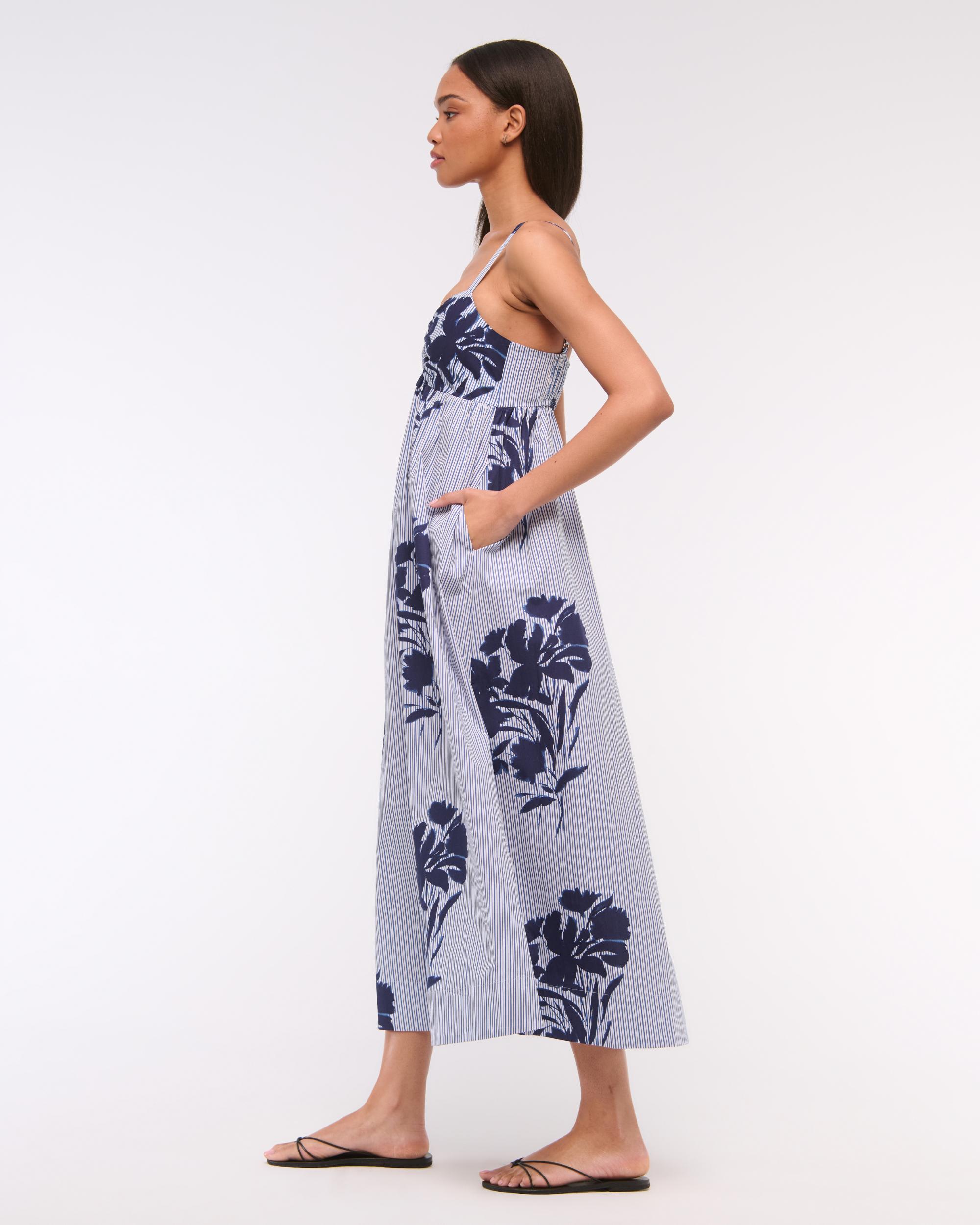 Sweetheart Babydoll Maxi Dress Product Image