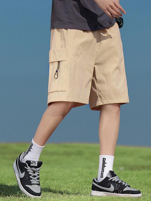 Men's Casual Cargo Cut Pants Shorts Product Image